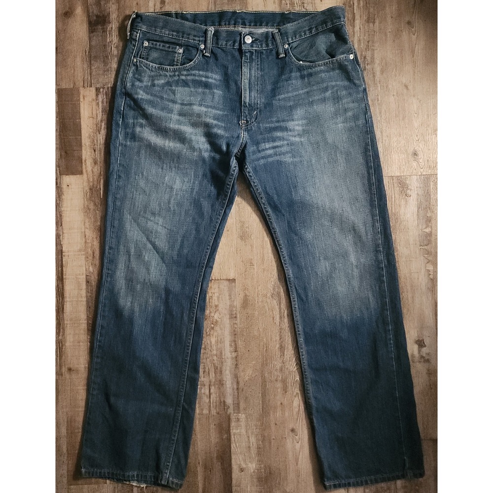 Levi 559 Relaxed Fit Straight Leg Jeans Mens 38x32 Blue Medium Wash Denim